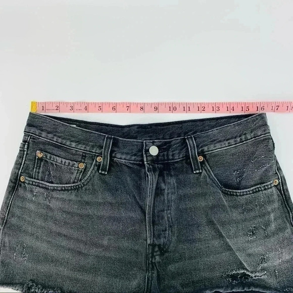 Levi’s Premium High rise 501 Cutoff Shorts - Picture 12 of 12